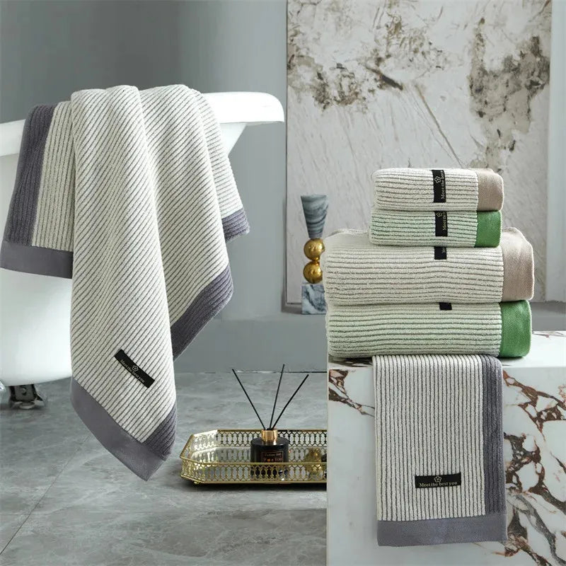 100% Organic Cotton Soft Absorbent Bath Towel