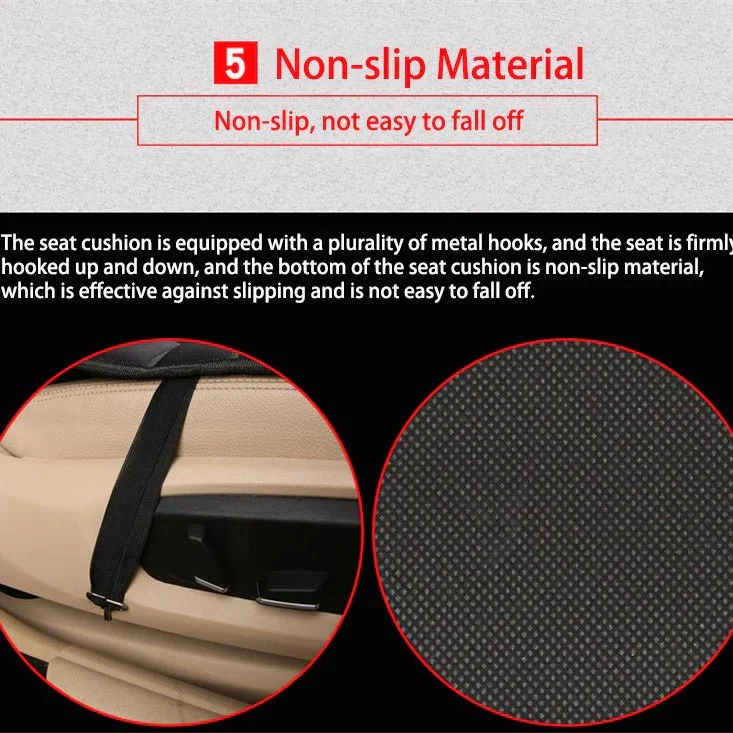 12V Heated Car Seat Cushion With Adjustable Temperature Control