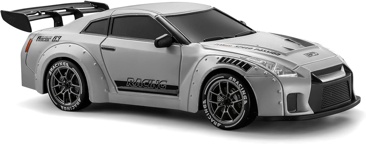4WD Drift RC Car with LED Lights and Racing Tires