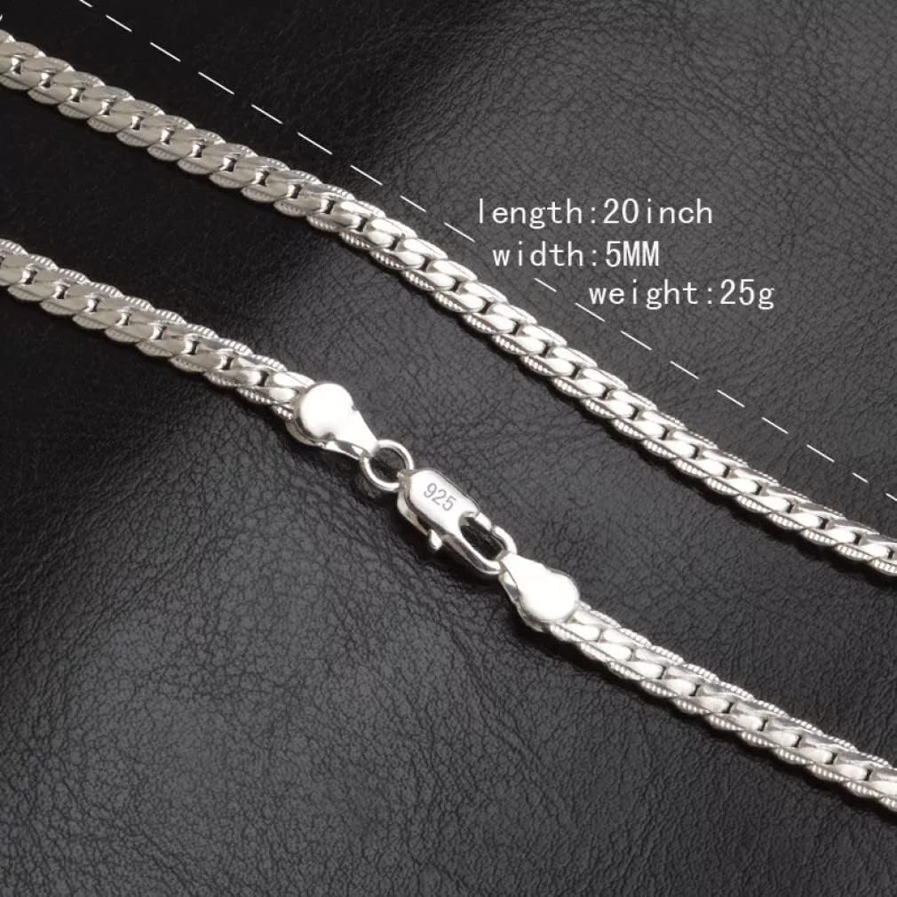925 Sterling Silver Lucky Pendant Necklace