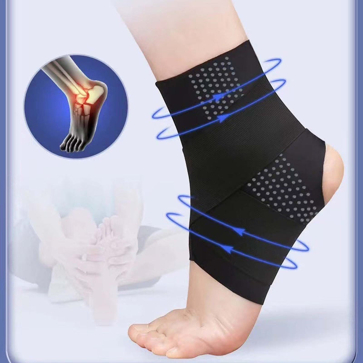 Adjustable Ankle Support Wrap Compression Brace