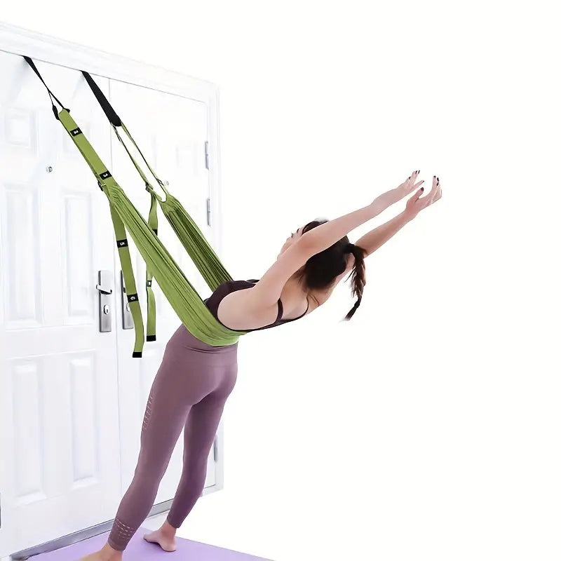Adjustable Back Stretching Rope for Flexibility and Mobility