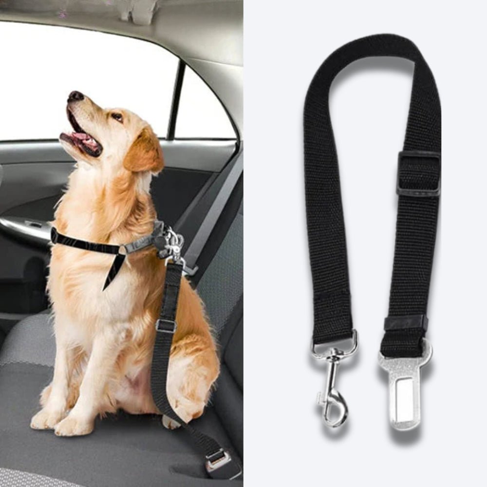 Adjustable Dog Car Seat Belt Tether