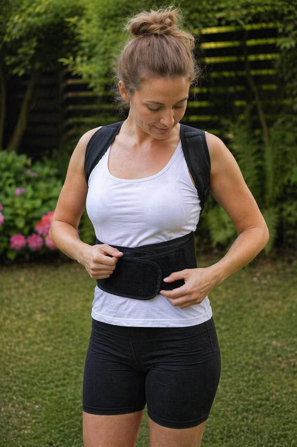Adjustable Magnetic Posture Support Back Brace