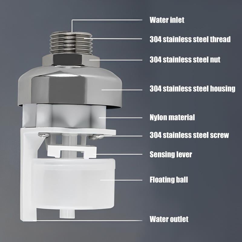 Automatic Stainless Steel Water Level Float Valve