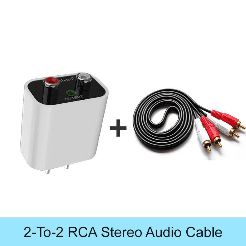 Bluetooth 5.0 Audio Receiver Adapter with RCA and 3.5mm Output