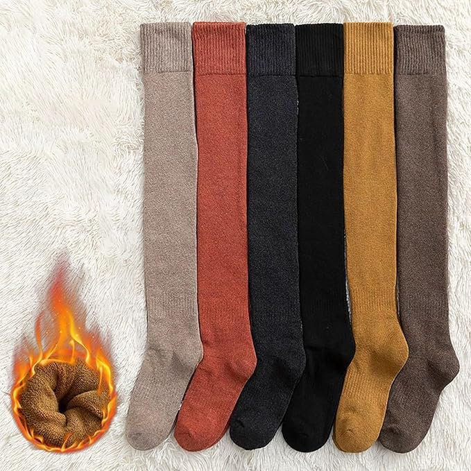 Cable Knit Over Knee Socks
