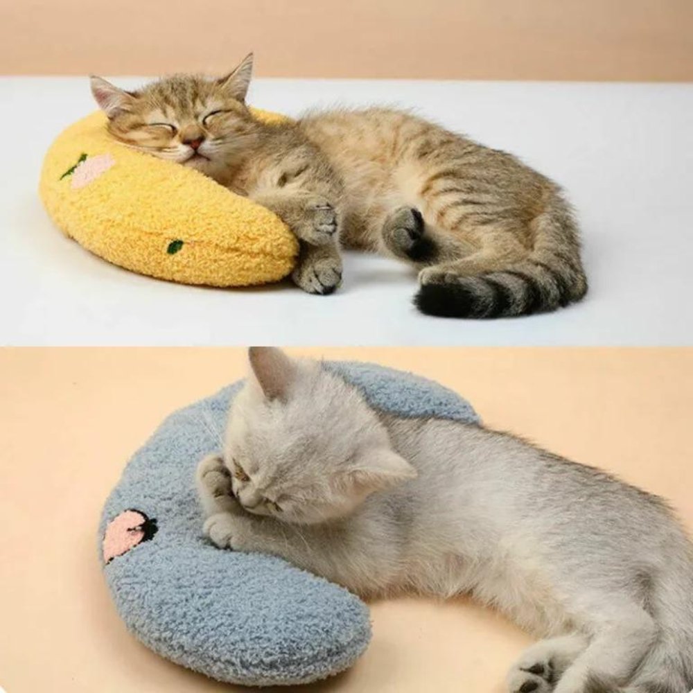 Calming U Shaped Pet Pillow for Dogs and Cats