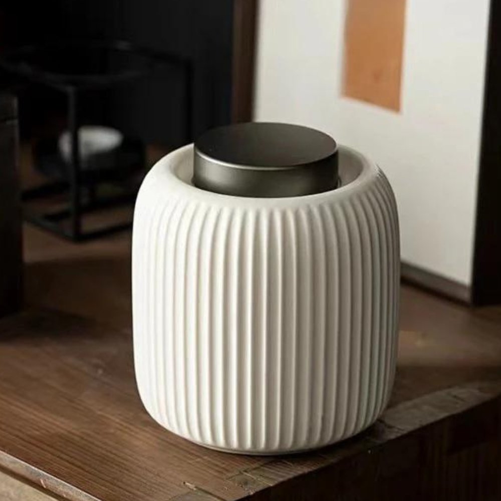 Ceramic Memorial Urn for Pet Ashes