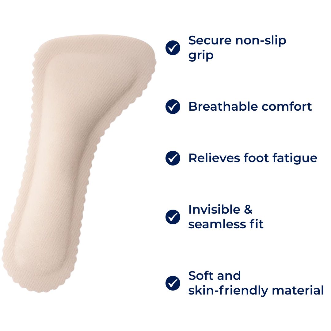 Cushioned Sandal Insoles Non Slip Breathable Foot Support Pads