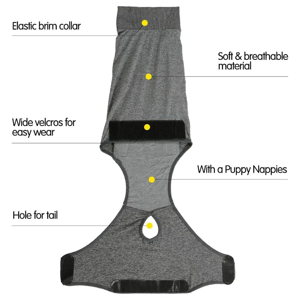 Dog Recovery Suit for Post Surgery Comfort and Protection