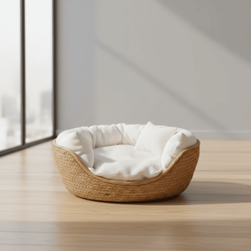 Eco Friendly Cat Sofa with Breathable Cotton Cushion