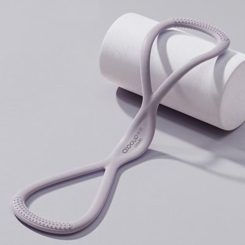 Figure 8 Resistance Band Exercise Stretch Fitness Trainer