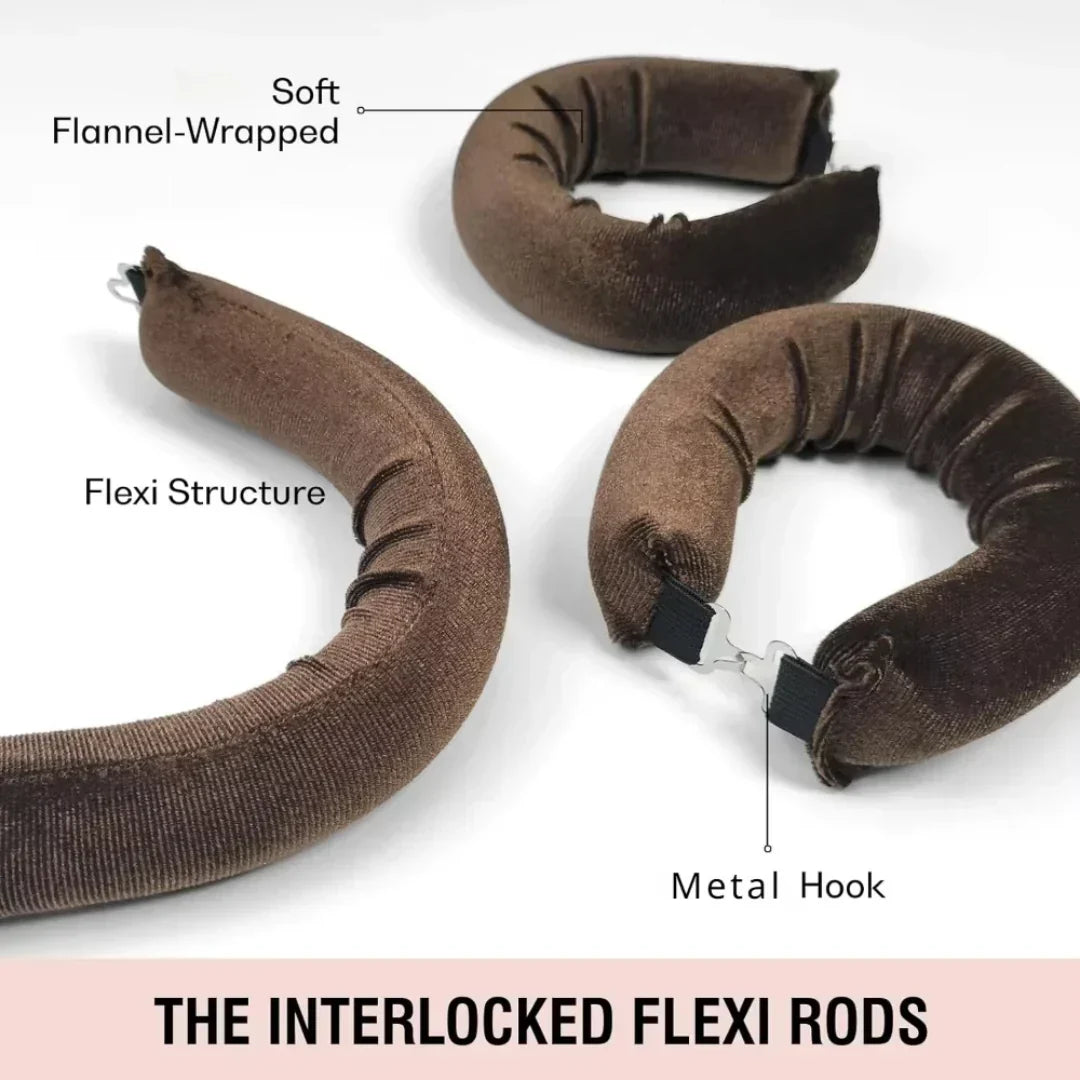 Gentle No Heat Hair Curlers for Soft Natural Curls