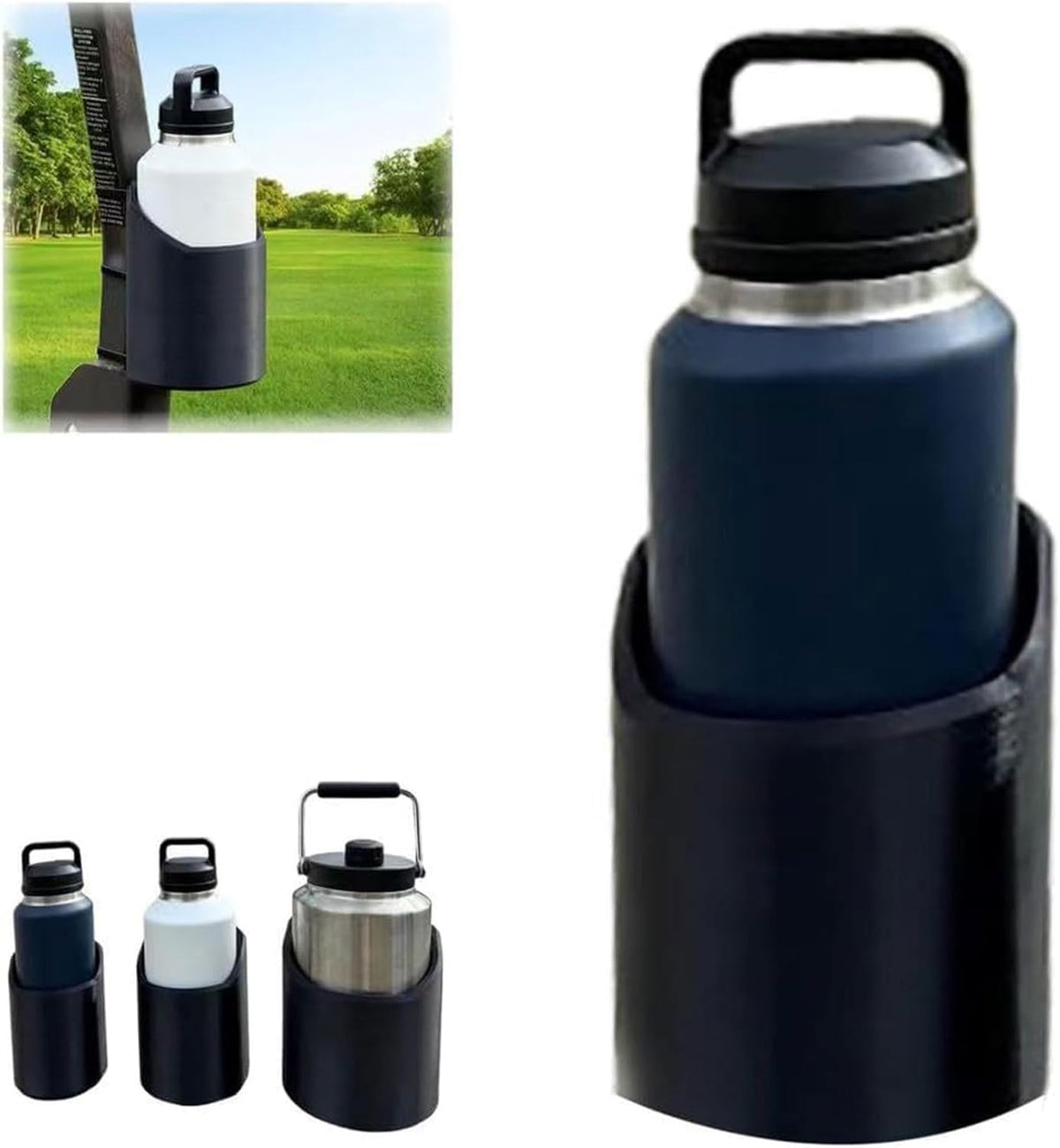 Magnetic Bottle Holder Heavy Duty Metal Mount Rack