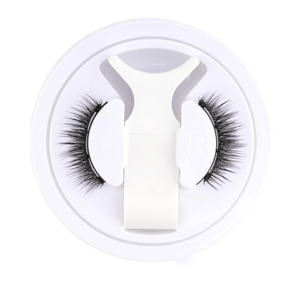 Magnetic Reusable Eyelashes With Precision Tweezers