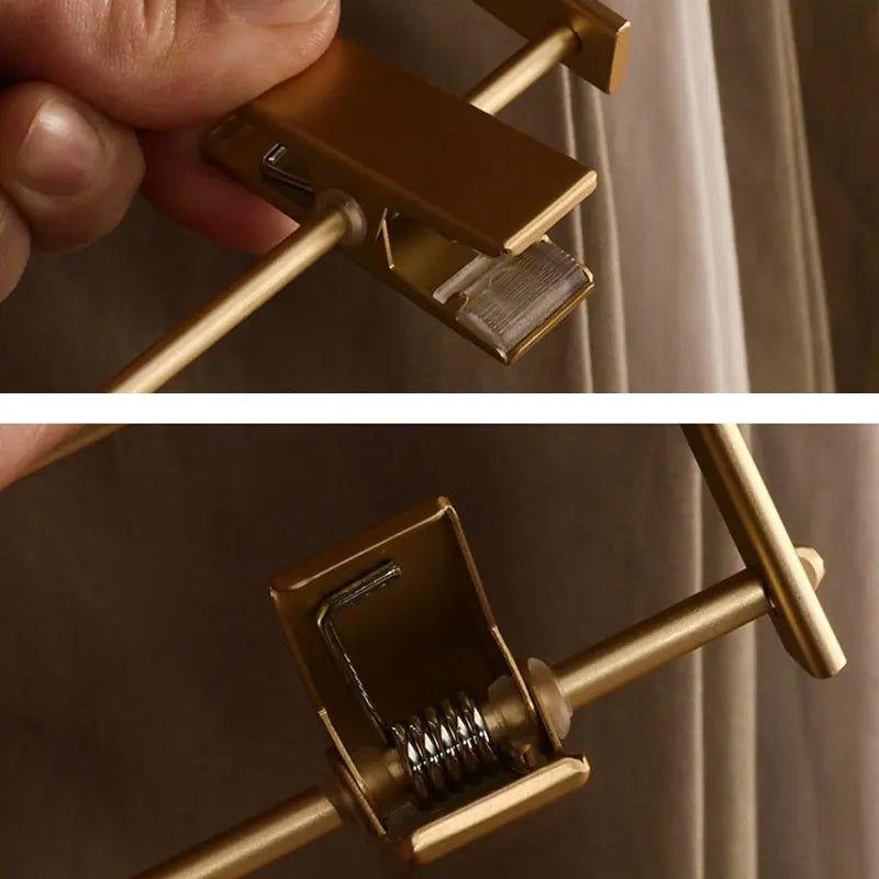 Matte Non Slip Trouser Hangers with Dual Clips Set of 5