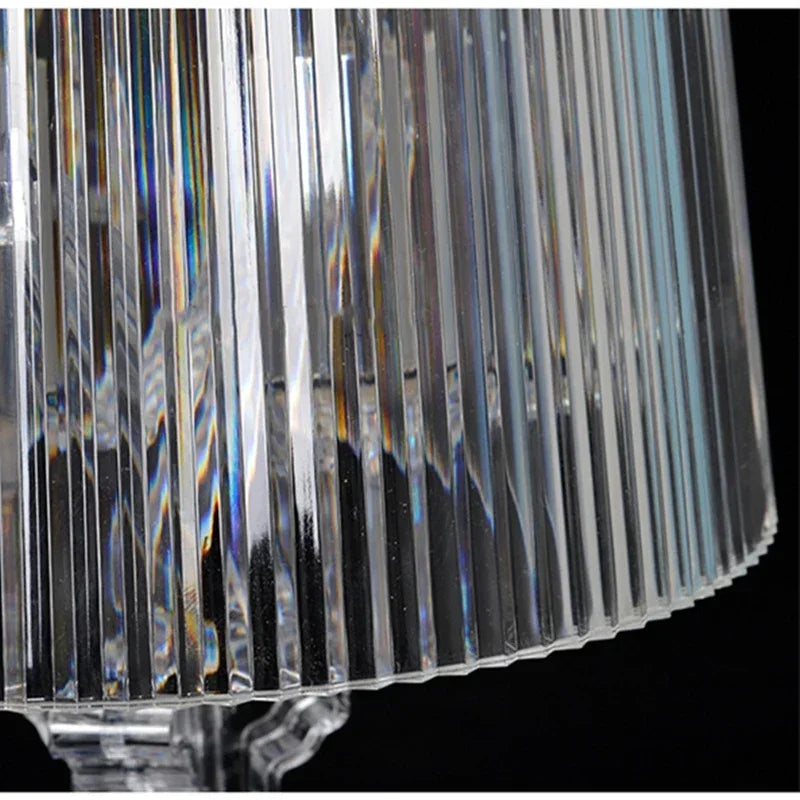 Modern Acrylic Table Lamp with Elegant Designer Style