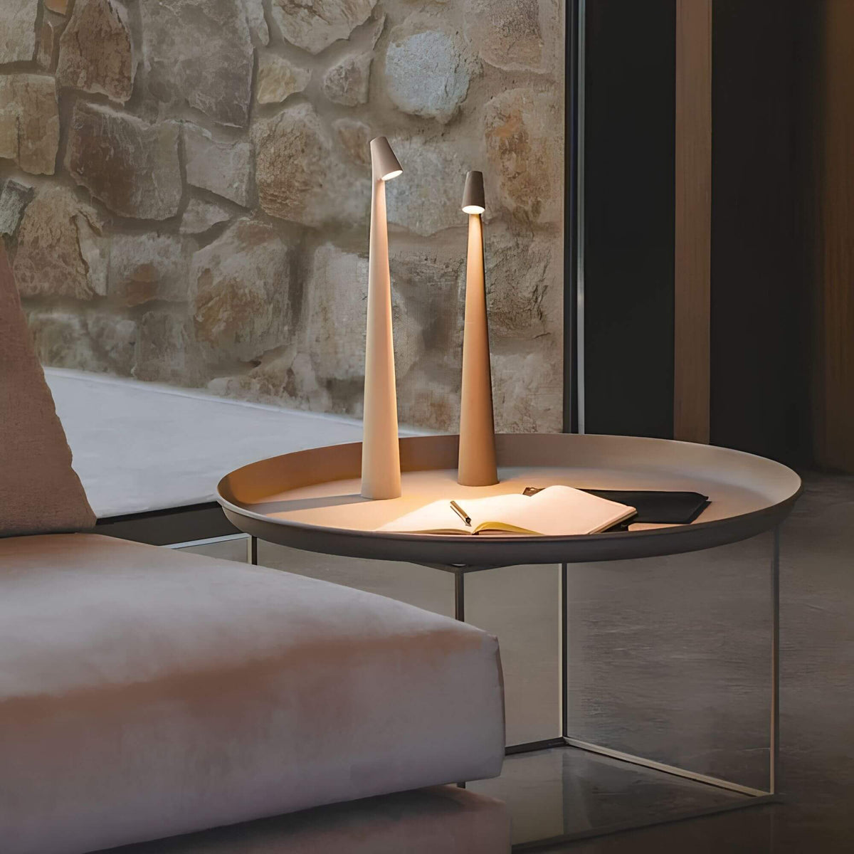 Modern Dimmable LED Floor Lamp Warm White