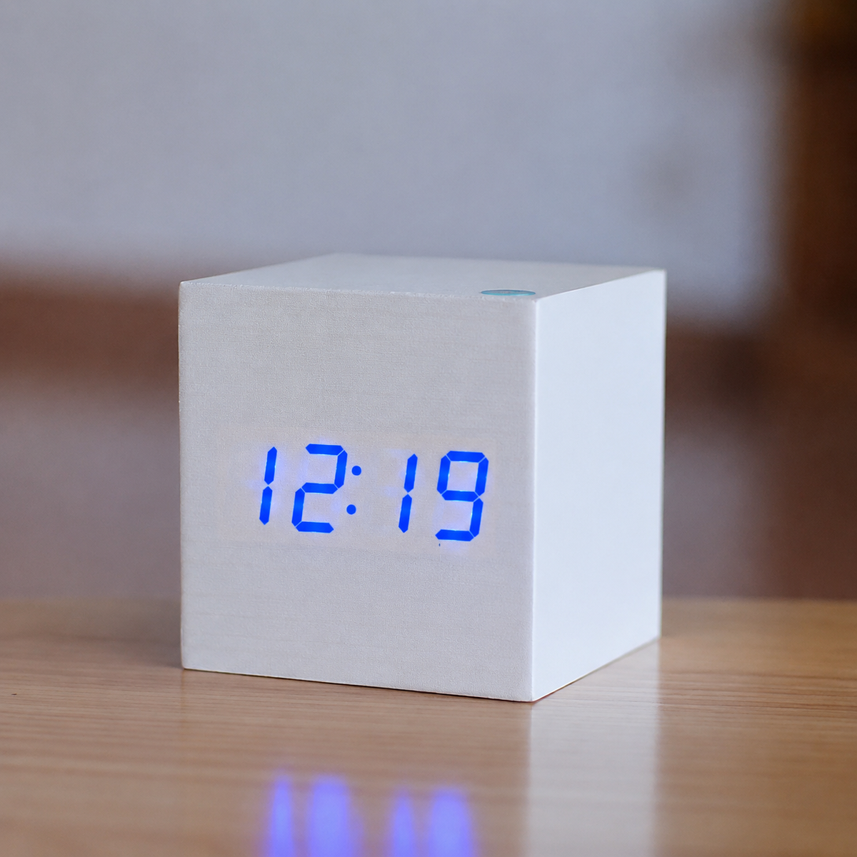 Modern Wooden Digital LED Alarm Clock