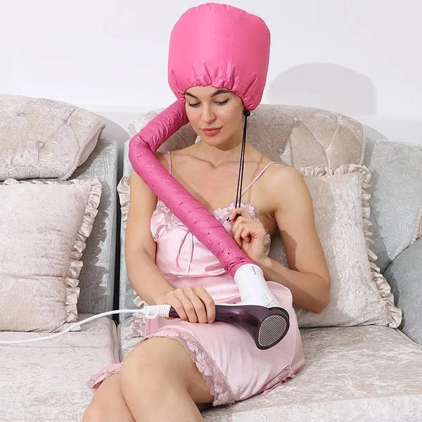 Portable Hair Bonnet Dryer Cap for Curly Hair
