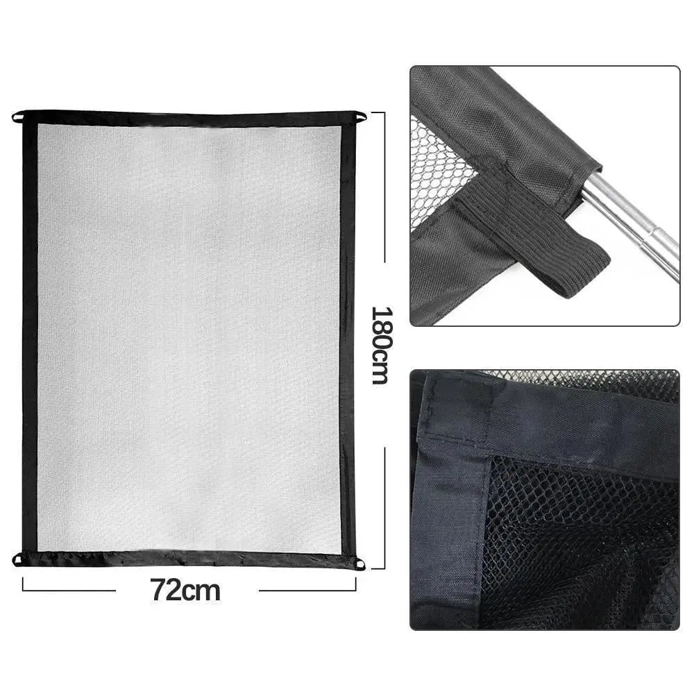 Portable Mesh Pet Safety Gate for Doorways and Stairs