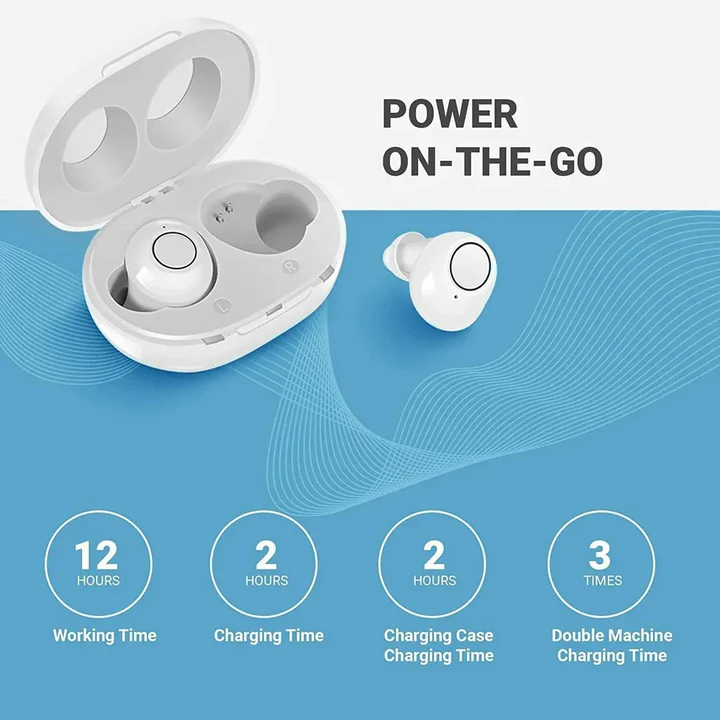 Rechargeable Bluetooth Hearing Aids With App Control
