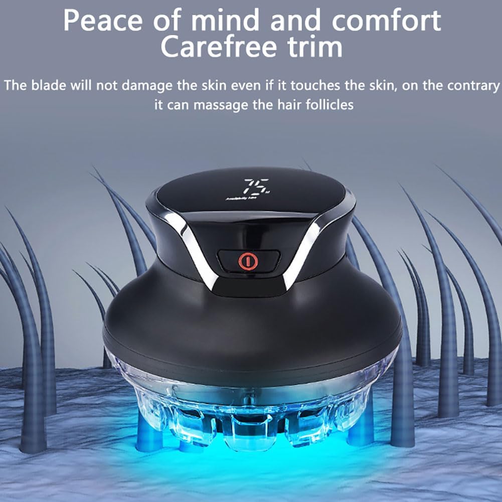 Rechargeable Cordless Hair Clipper with Adjustable Guide Combs
