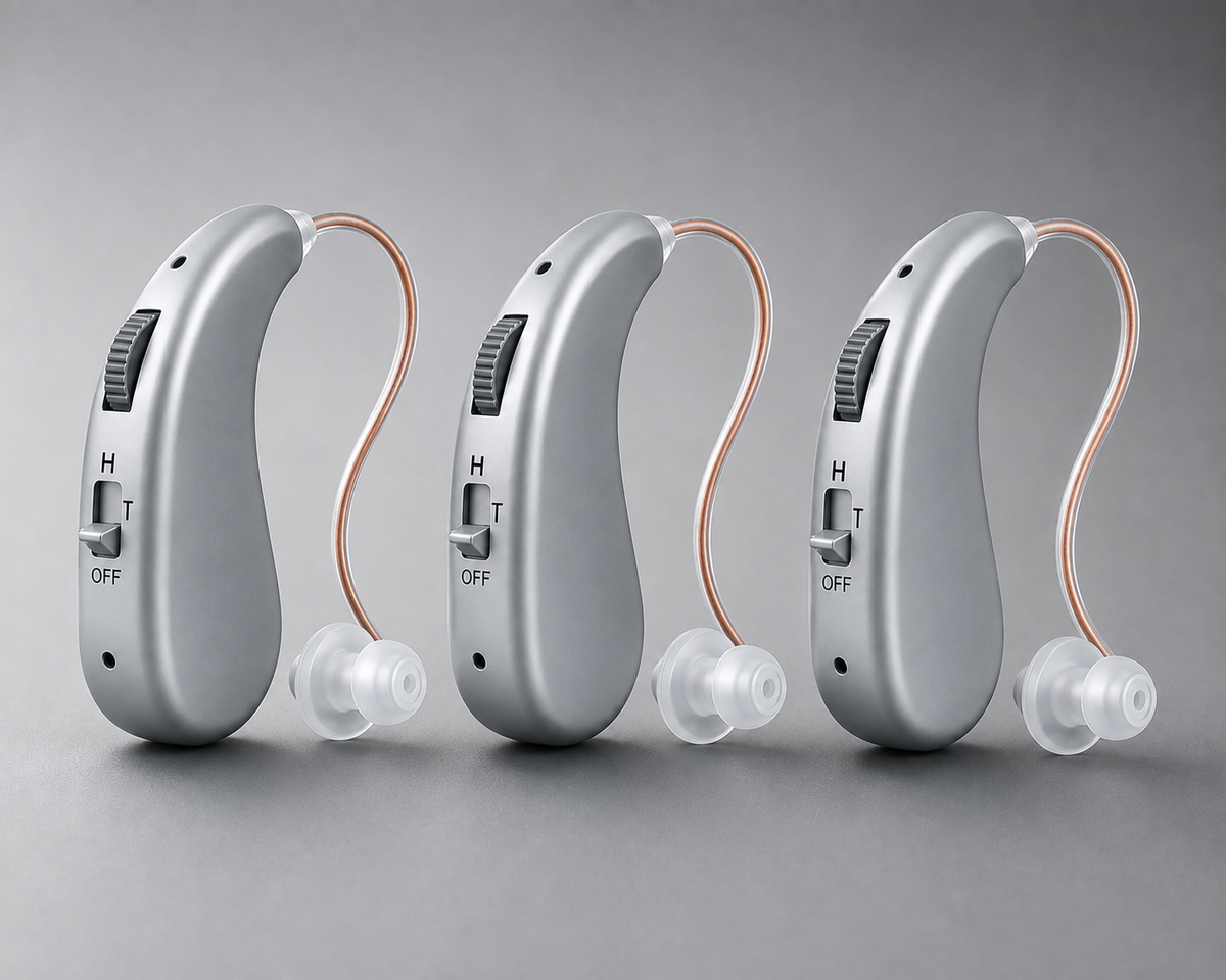 Rechargeable Digital Hearing Amplifier With Adjustable Volume