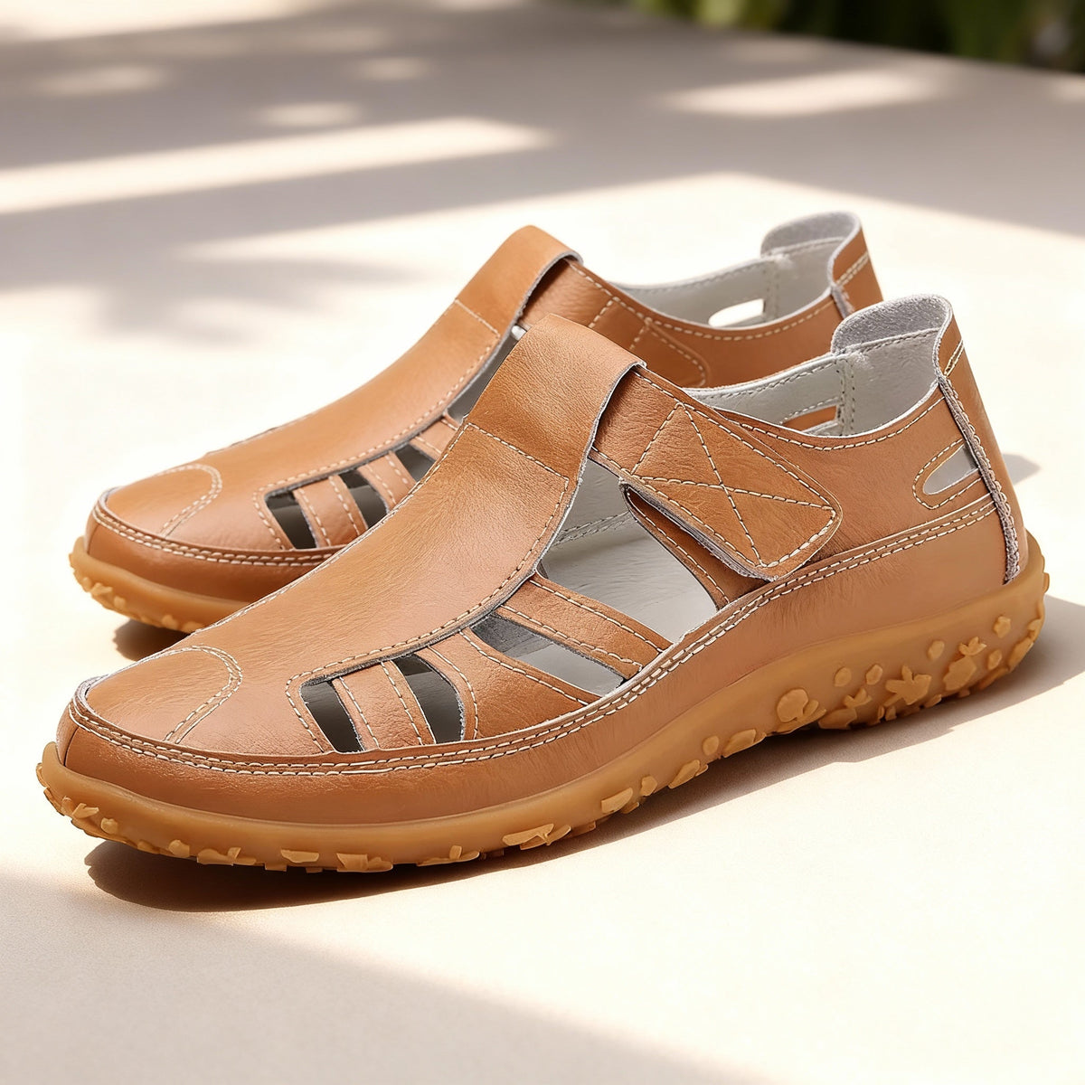 Retro Comfort Slip On Sandals with Non Slip Sole