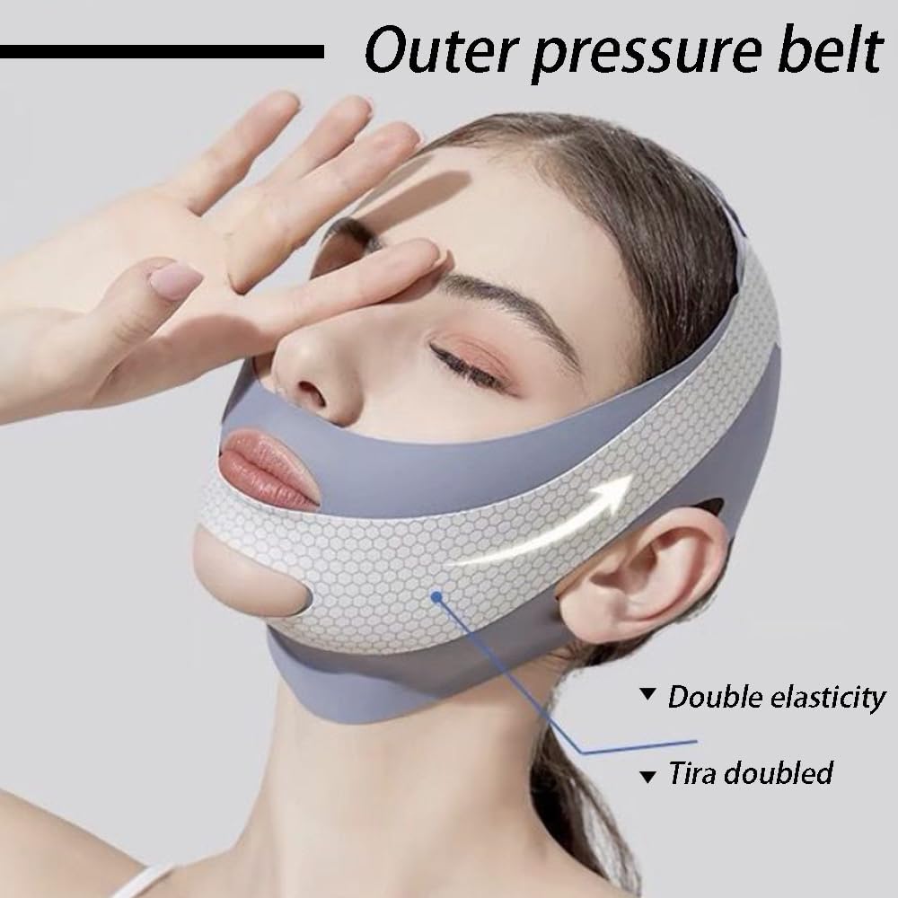 Reusable Contouring Face Lift Mask for Skin Support