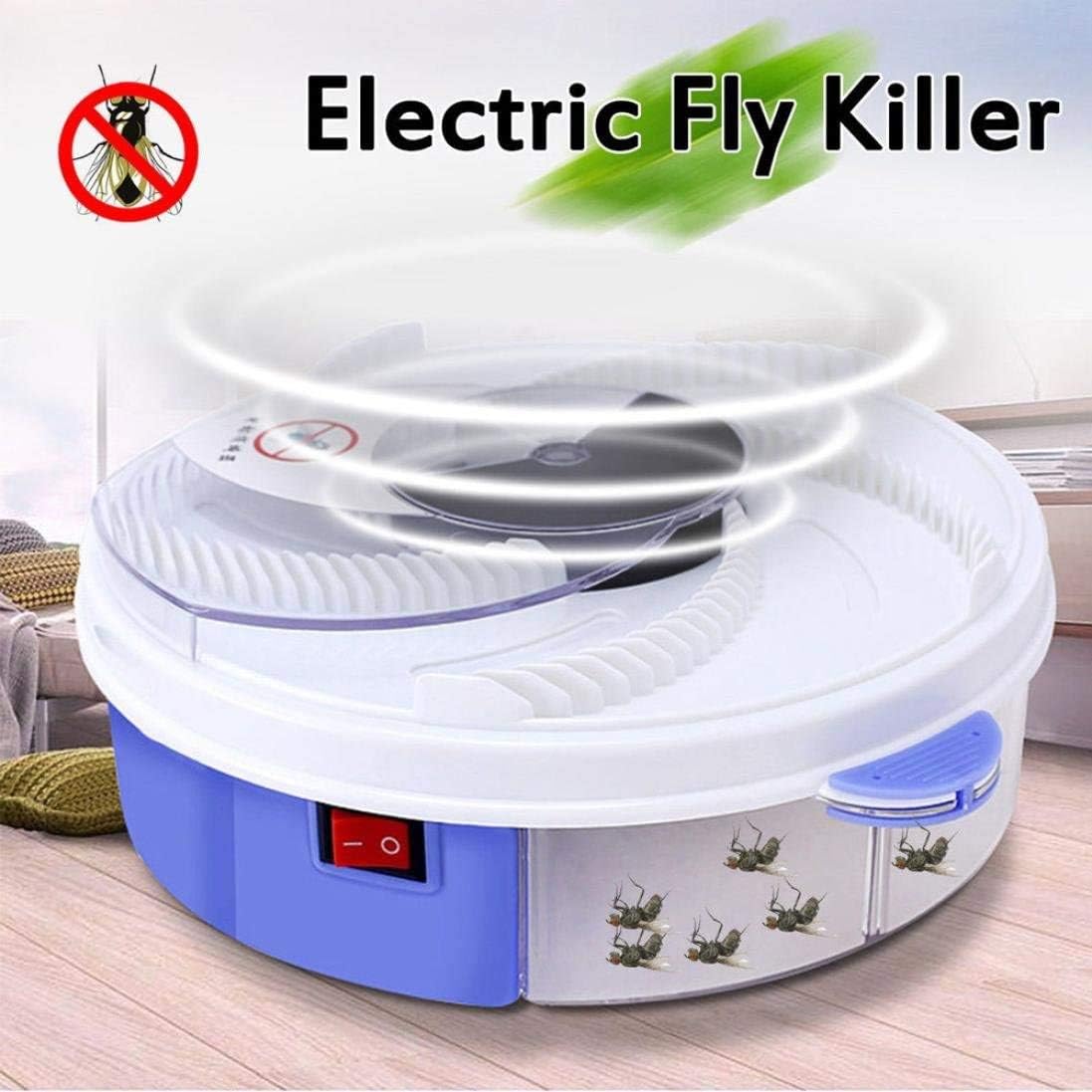 Silent Fly Trap Indoor Rotating Insect Catcher