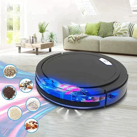 Smart Robot Vacuum Cleaner for Hard Floors and Carpets
