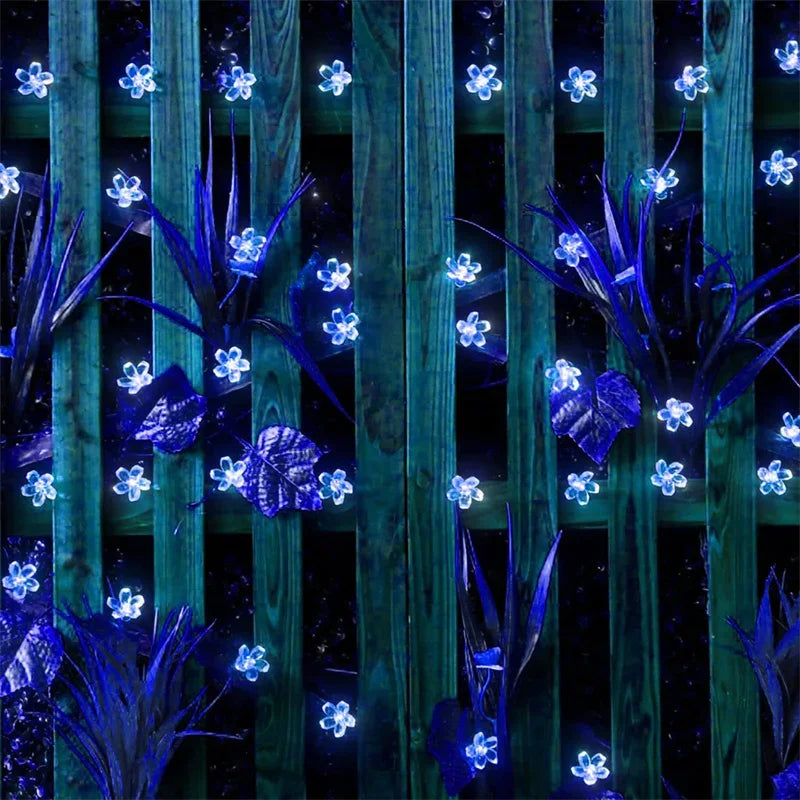 Solar LED String Lights for Garden and Patio