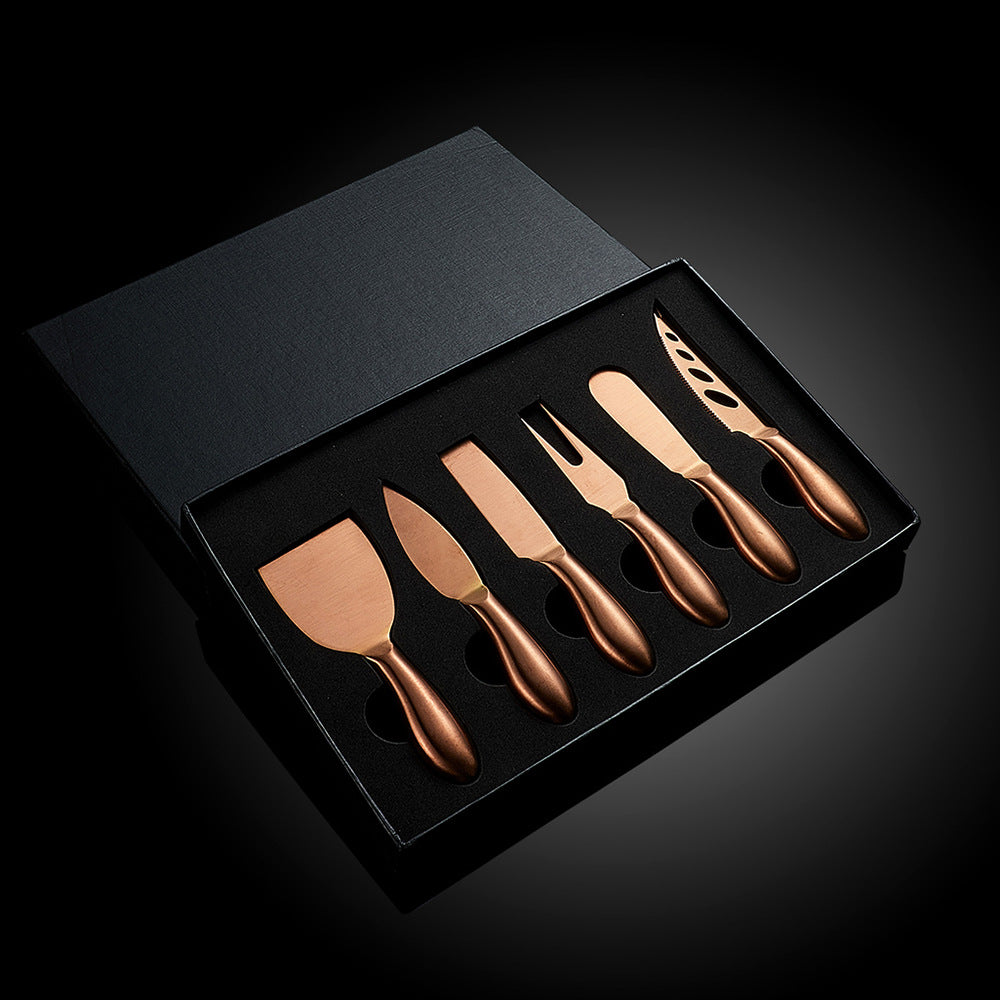 Stainless Steel Cheese Knife Set with Serving Tools