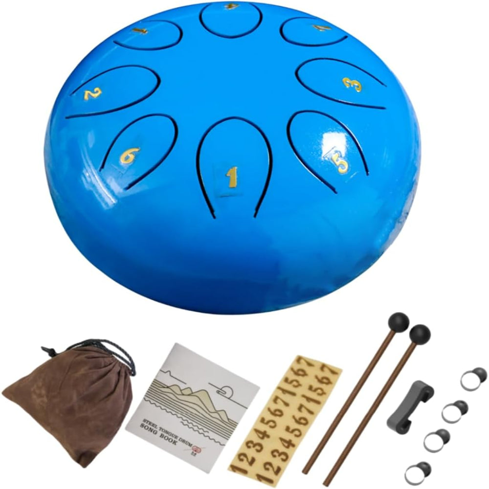 Steel Tongue Drum Handpan Meditation Instrument