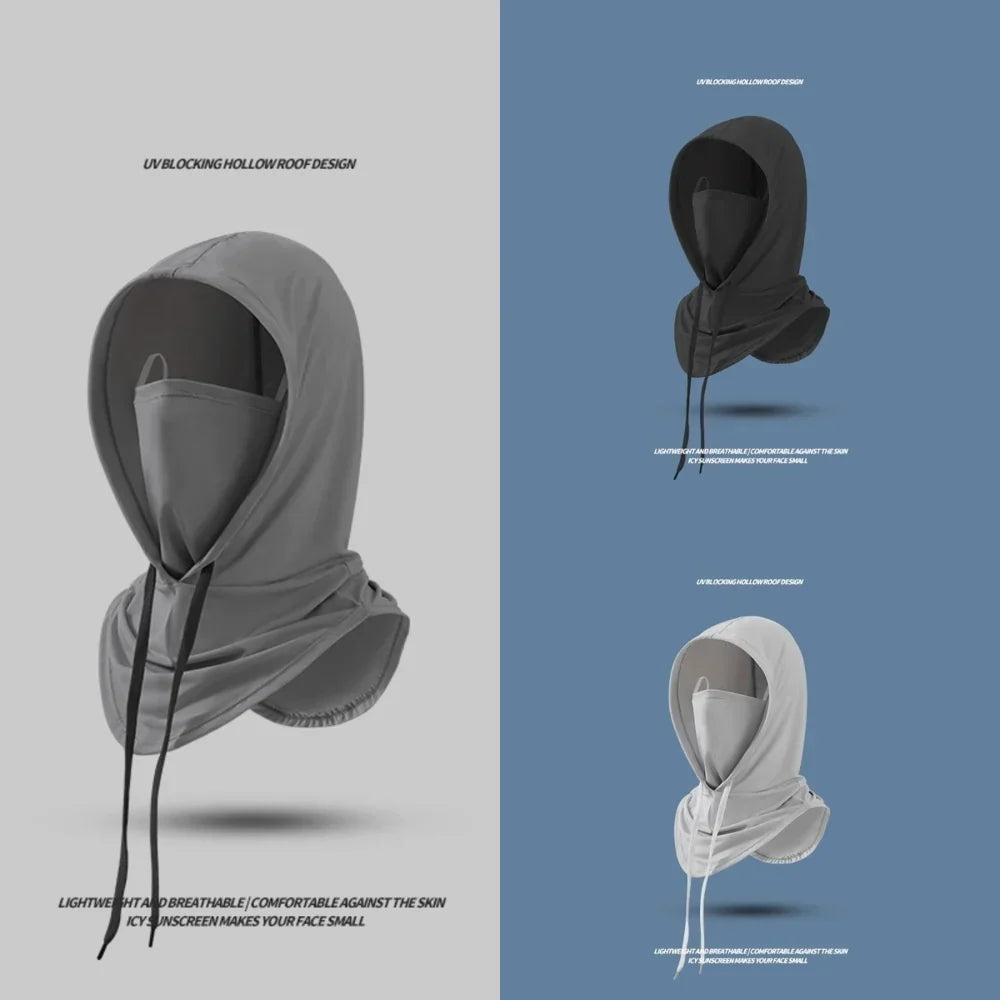 UPF 50 Cooling Balaclava Face Cover Polyester