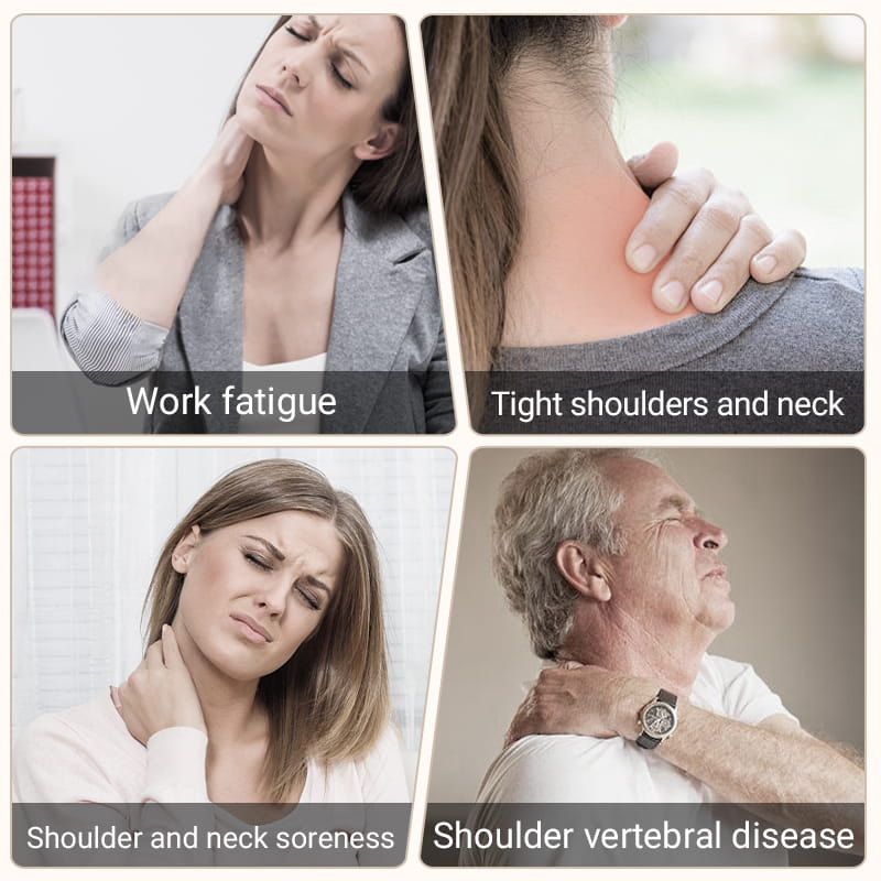 USB Heated Neck and Shoulder Wrap with Vibration