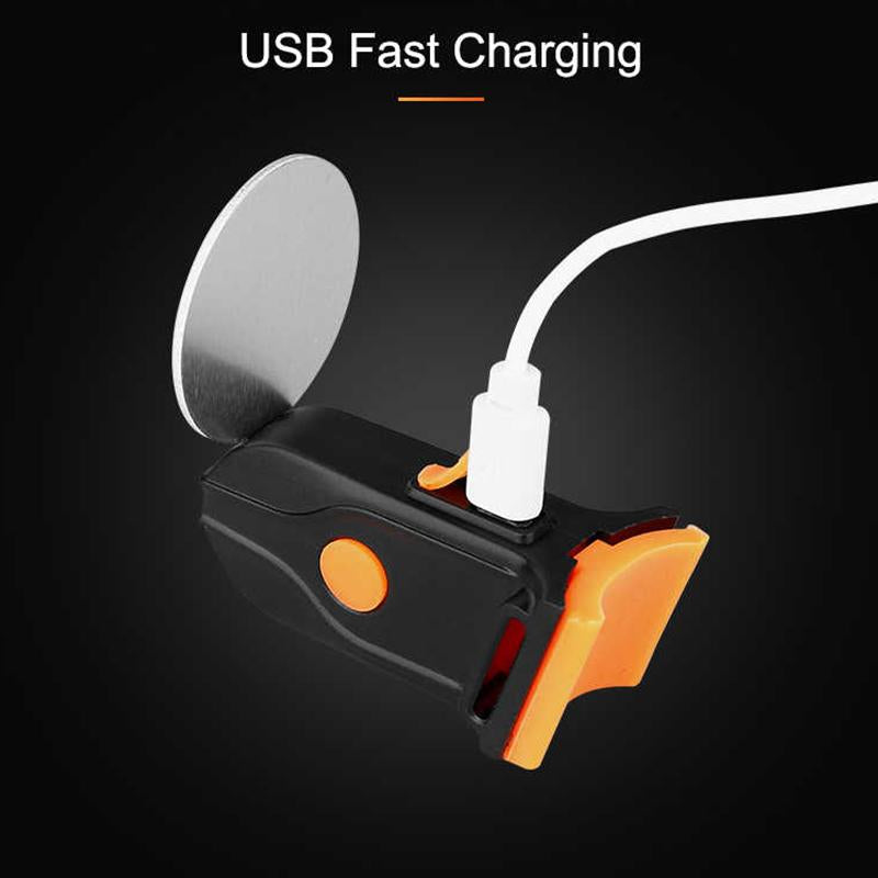 USB Rechargeable Bicycle Tail Light with 5 Lighting Modes