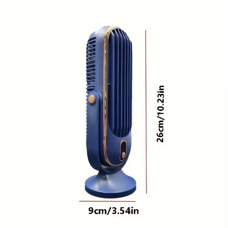 USB Rechargeable Portable Desktop Fan with High Airflow