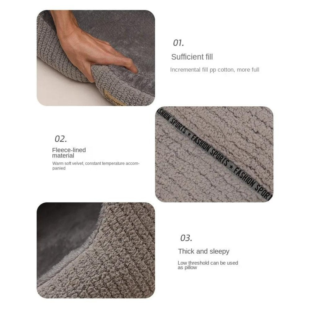 Warm Enclosed Pet Bed for Dogs and Cats