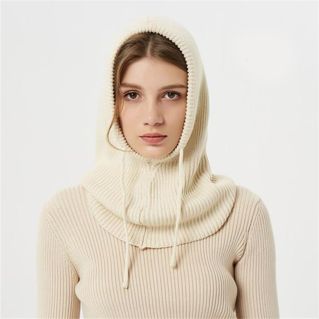 Warm Knit Winter Beanie Hat Soft Stretch Foldable Cold Weather Headwear Everyday Casual Comfort Cap