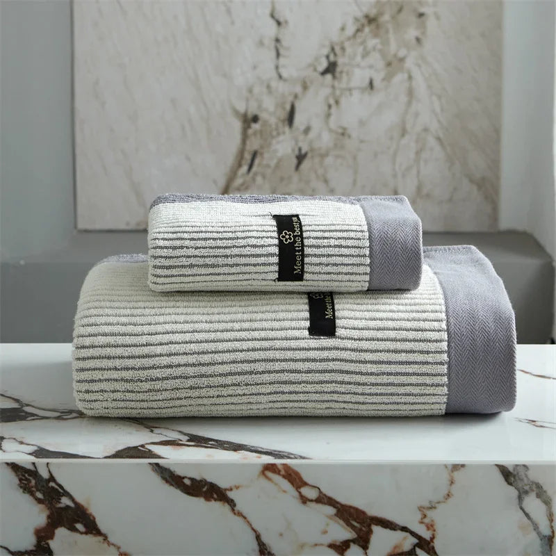 100% Organic Cotton Soft Absorbent Bath Towel