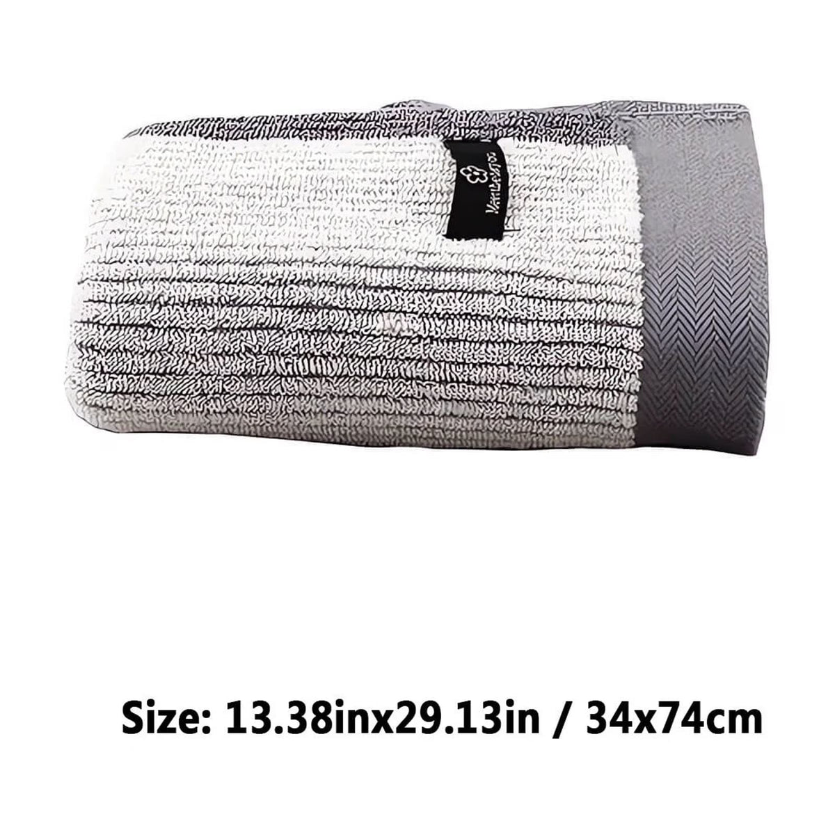 100% Organic Cotton Soft Absorbent Bath Towel