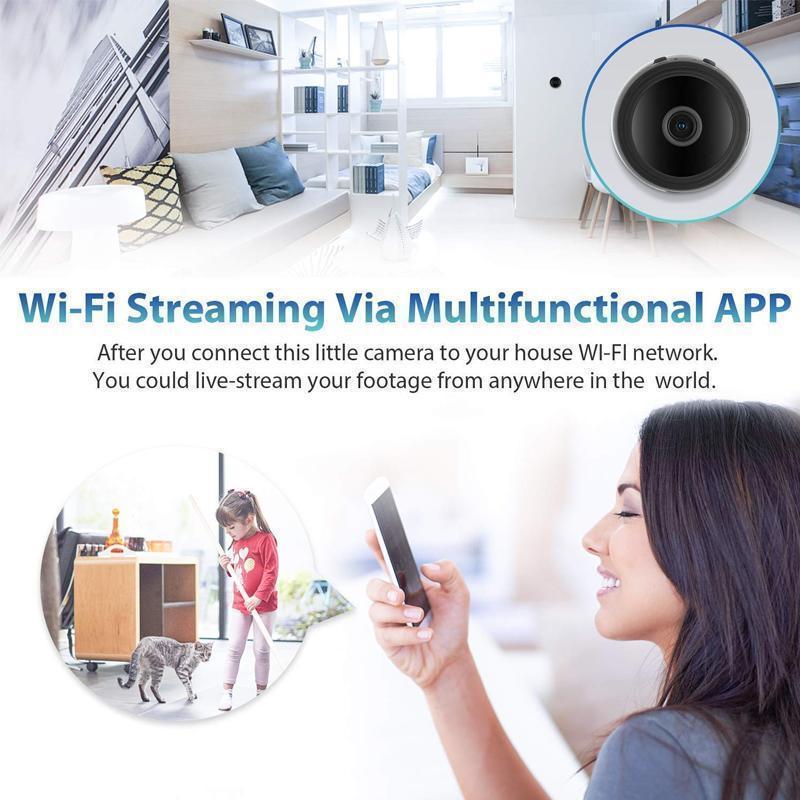 1080P Magnetic WiFi Mini Camera Wireless Reversing Camera