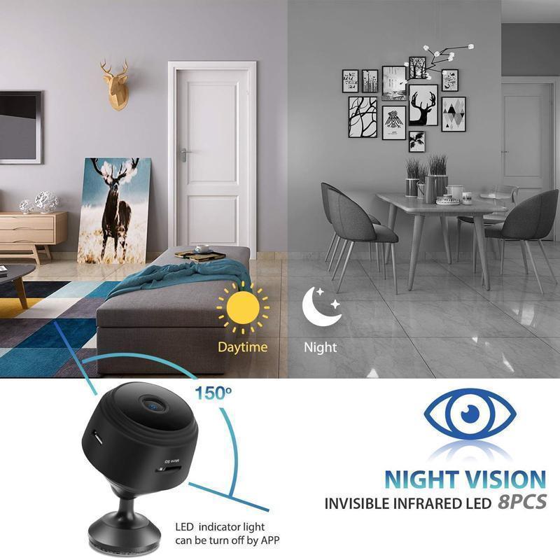 1080P Magnetic WiFi Mini Camera Wireless Reversing Camera