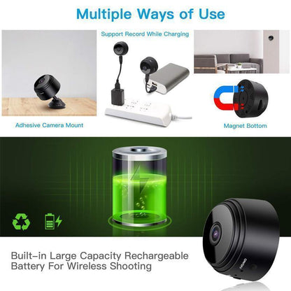 1080P Magnetic WiFi Mini Camera Wireless Reversing Camera