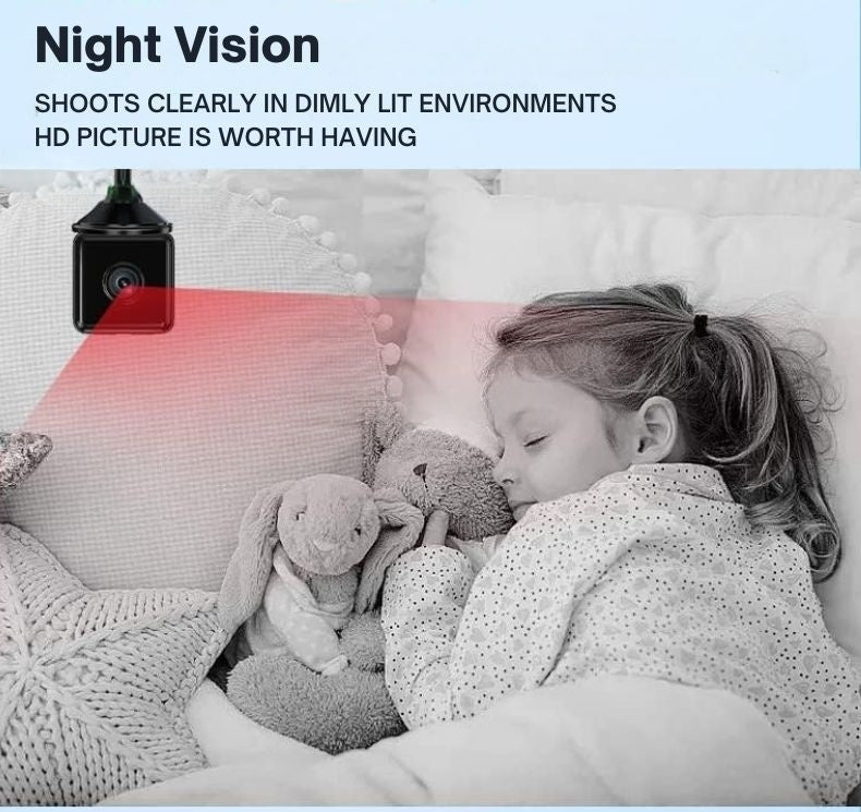 1080P Wireless WiFi Security Camera Indoor Outdoor Weather Resistant Surveillance Device