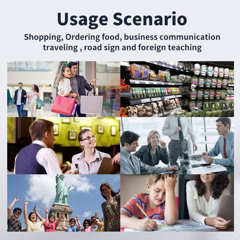 112 Language Translation Pen with Text Scanning and Voice Output