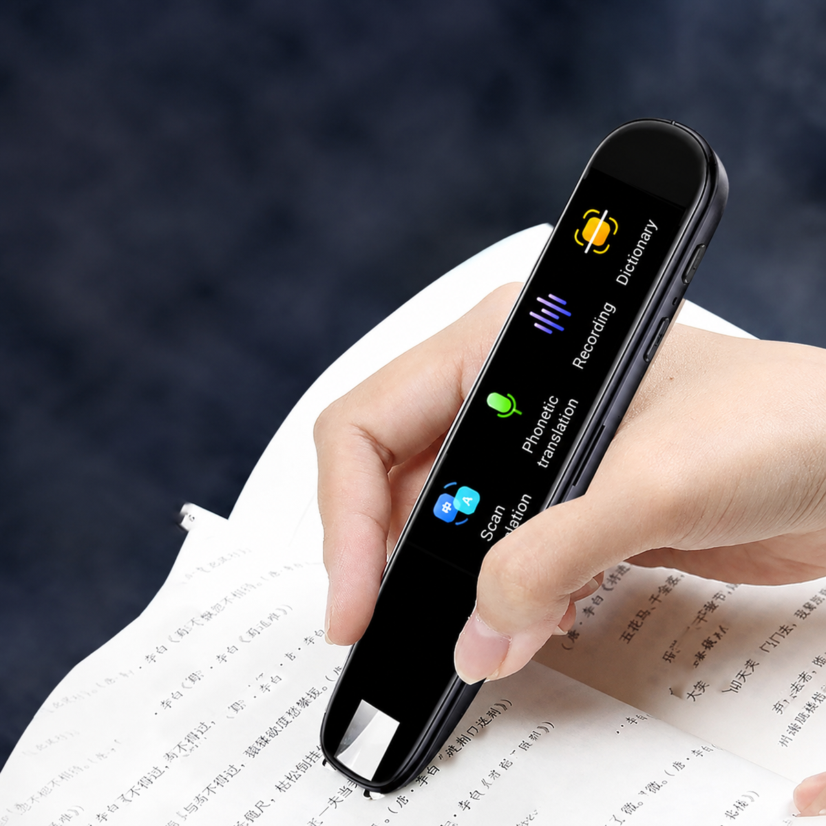 112 Language Translation Pen with Text Scanning and Voice Output